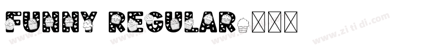 funny Regular字体转换